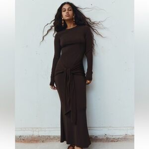 H&M Jersey Tie Dress